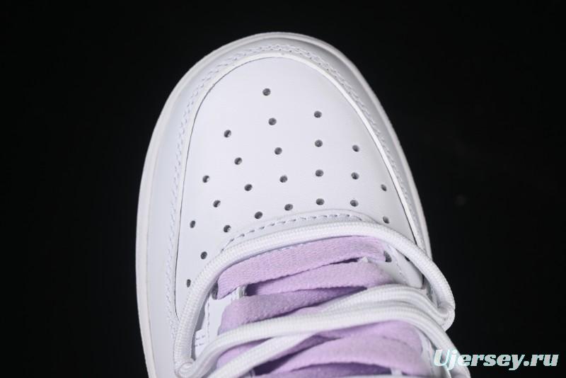 Nike Air Force 1'07 Low Purple Chanel-Inspired Casual Sneakers - DH9999-556