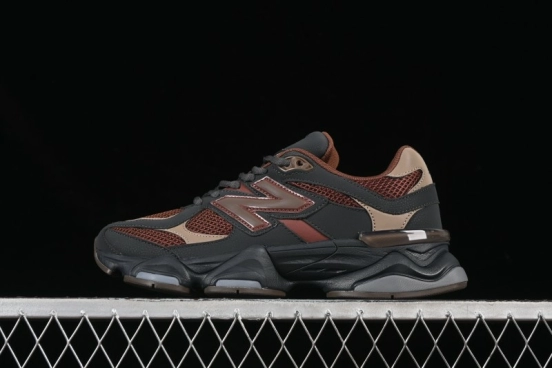 Joe Freshgoods x New Balance 9060 Retro Casual Running Sneakers with ABZORB Cushioning - U9060RFB