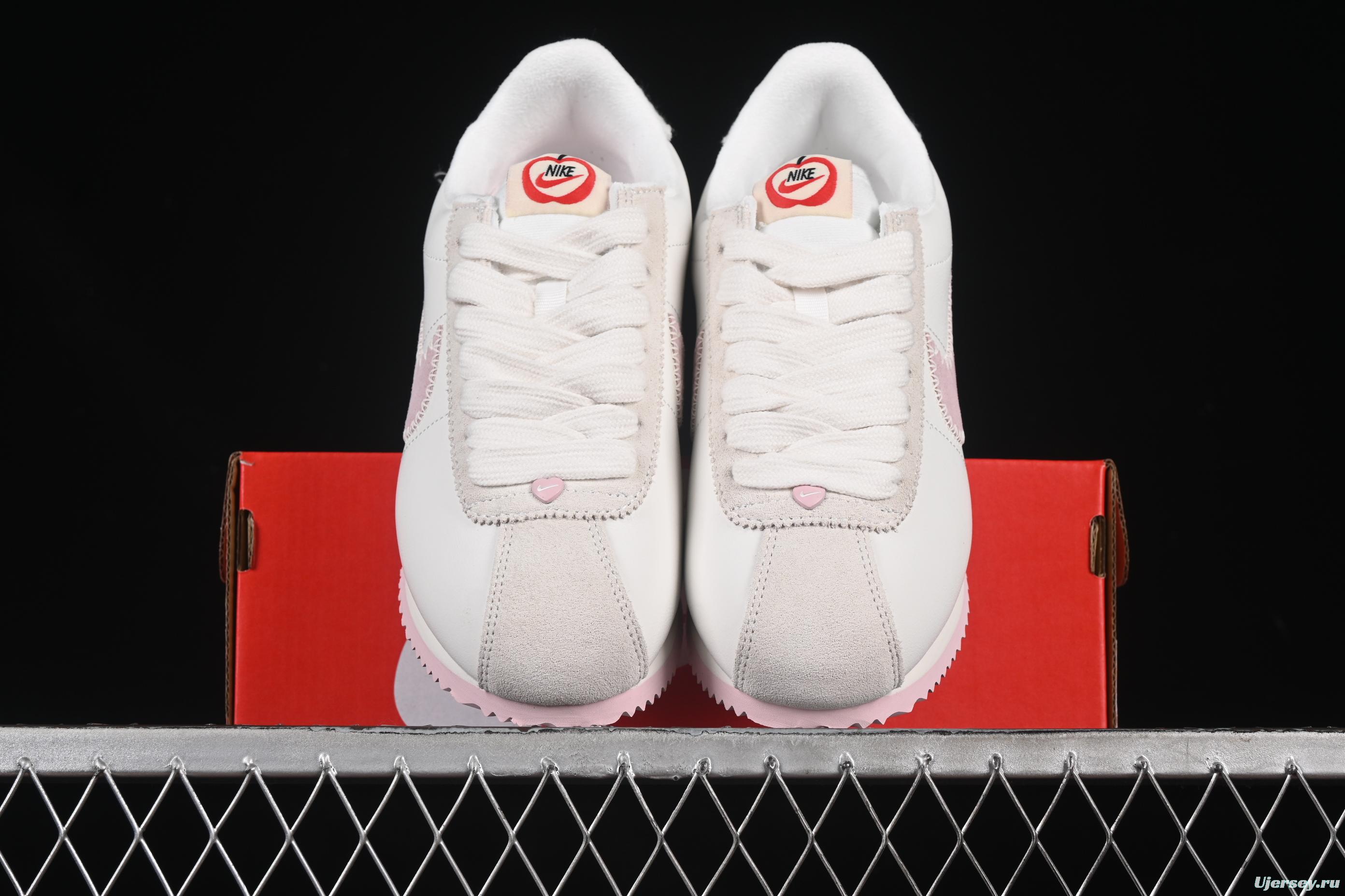 Nike Classic Cortez Leather Valentine's Day Forrest Gump Retro Original Leather Running Shoes - HV6012-161