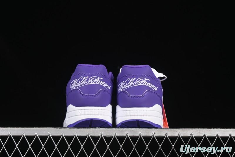 Nike Air Max 1 Retro Running Shoes with Half-Sole Air Cushion - HF8813-500