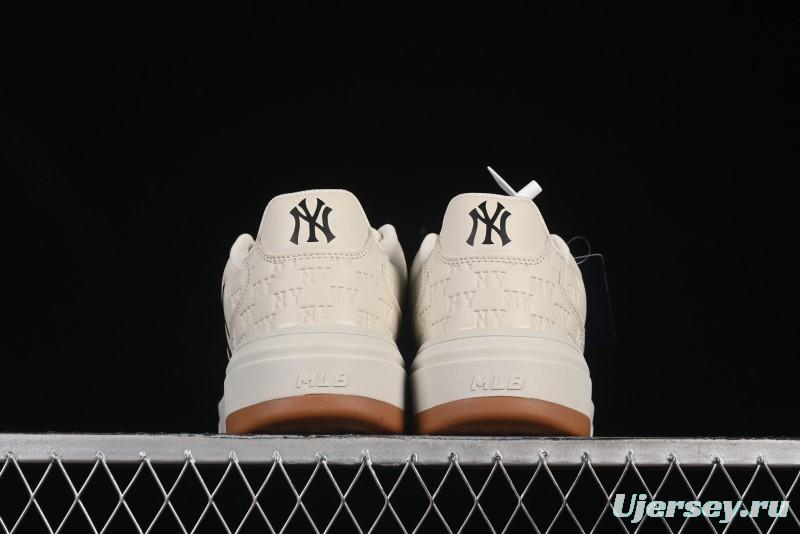 New York Yankees Chunky Liner Mid Denim Monogram Platform Sandals - 3ASXE015N50CRS
