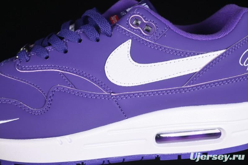 Nike Air Max 1 Retro Running Shoes with Half-Sole Air Cushion - HF8813-500