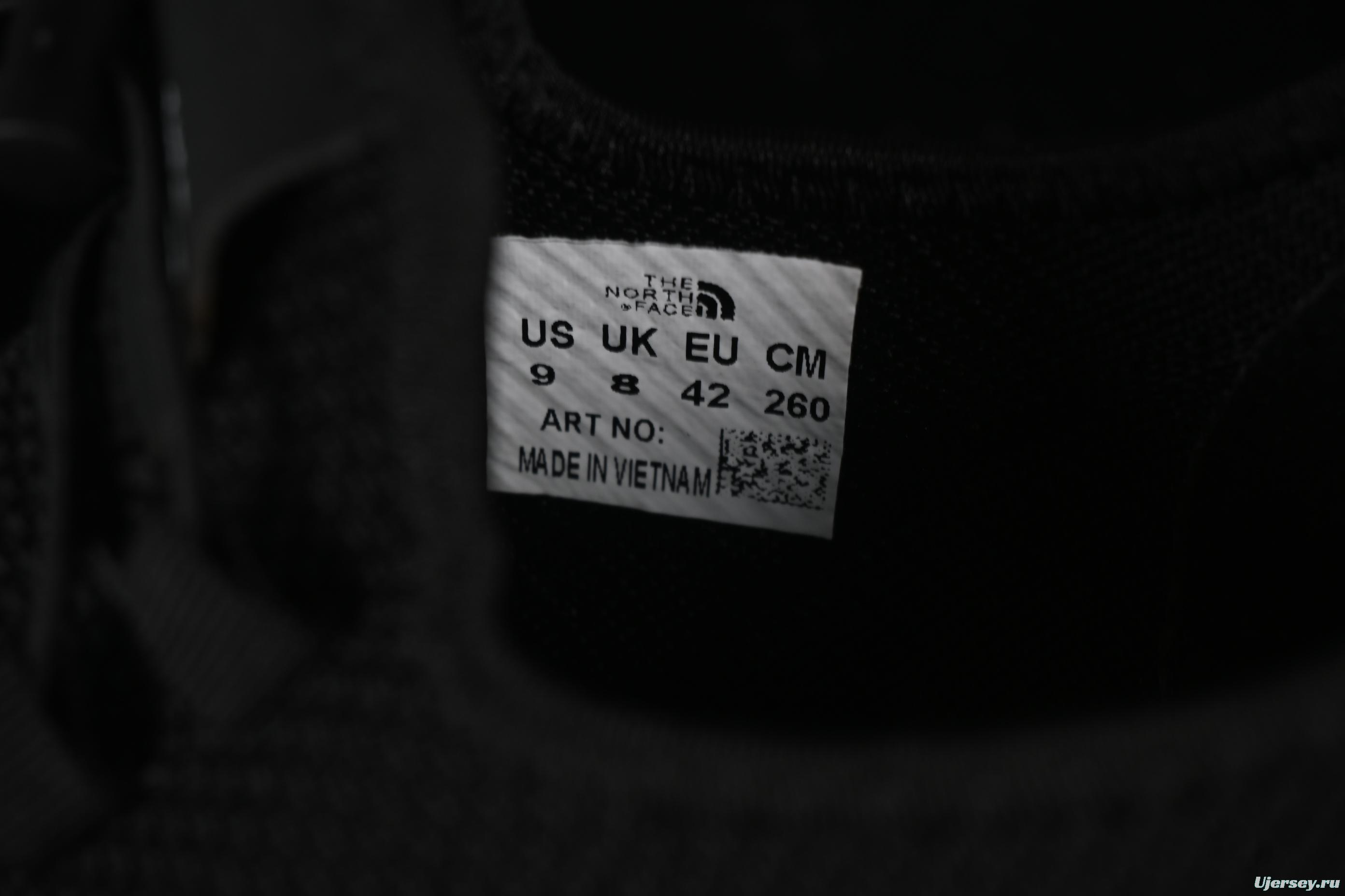 The North Face Comfortable Versatile Slip-Resistant Durable Outdoor Casual Shoes - 8912Black