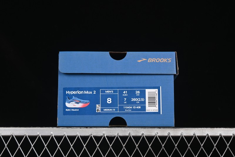 Brooks Hyperion Max 2 Cushioned Marathon Racing Shoes - 1104341D408