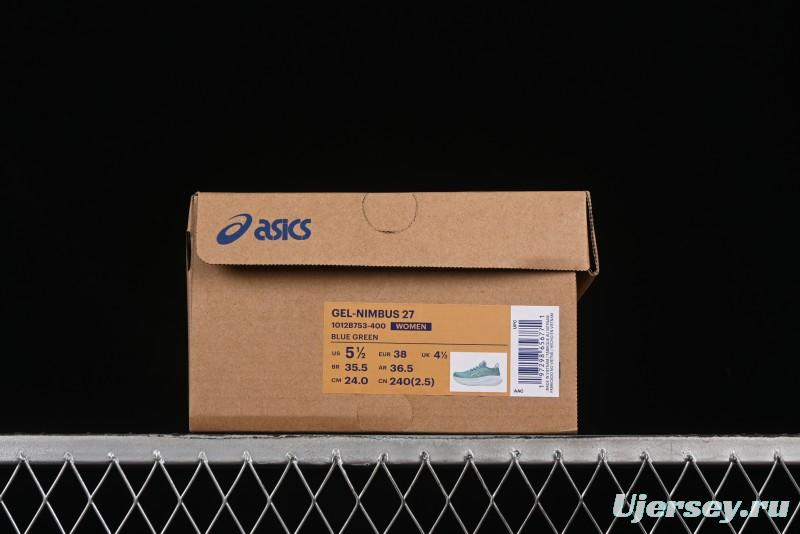 Asics Gel-Nimbus 27 Retro Breathable Casual Shoes Cushioned Men's Durable Running Shoes - 1012B753-400
