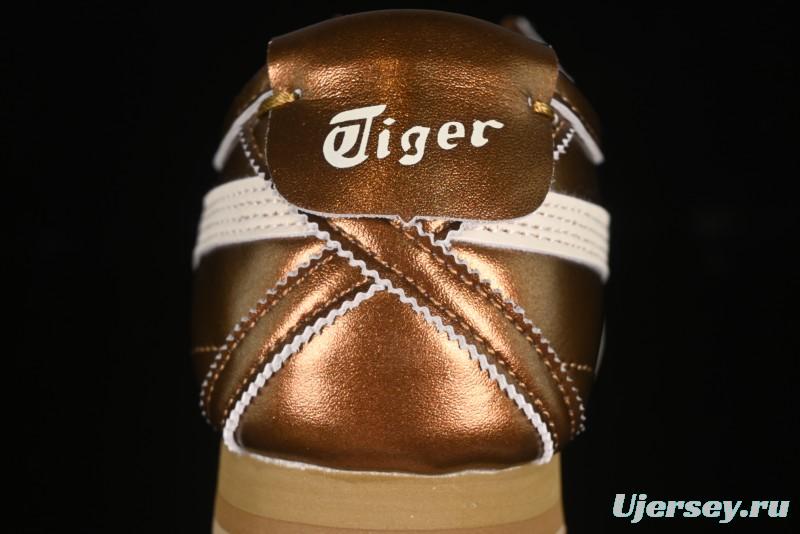 Onitsuka Tiger Mexico 66 SD Low-Top Leather Sneakers for Casual Running - 1183C468-200