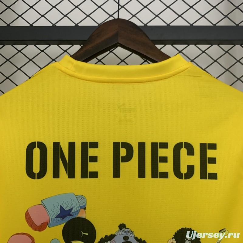 25/26 Borussia Dortmund Yellow with One Piece Design Jersey