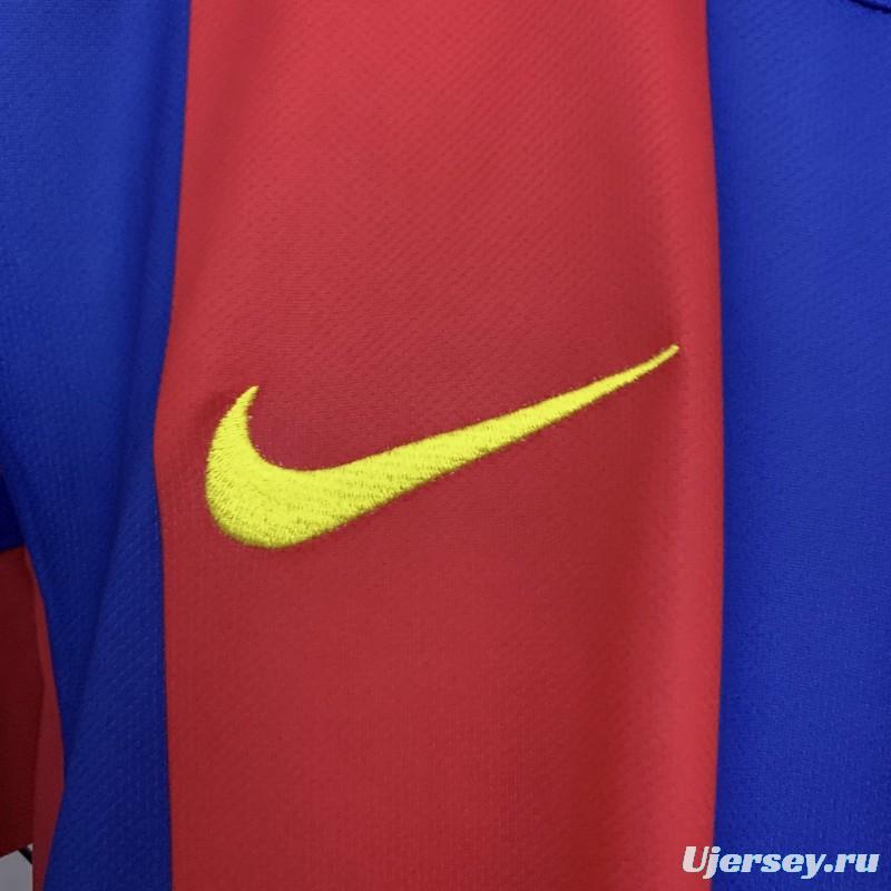 04/05 Retro Barcelona Home Jersey