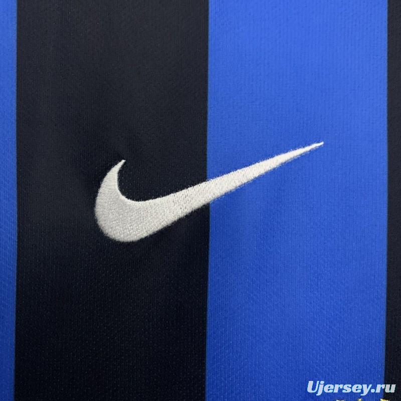 09/10 Retro Inter Milan Champions League Edition Home Jersey