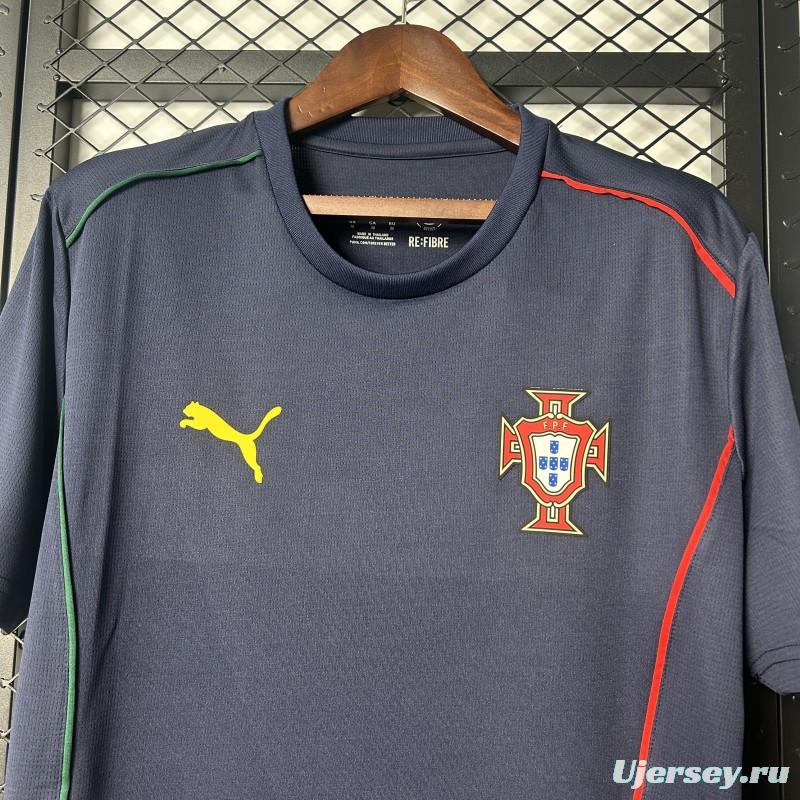 2025 Portugal Navy Pre-Match Jersey