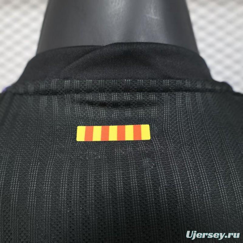 Player Version 25/26 FC Barcelona Purple with Marble Design Jersey