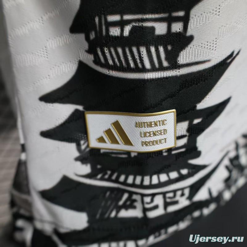 Player Version 2025 Japan White with Dragon Ball Character & Cherry Blossom Jersey