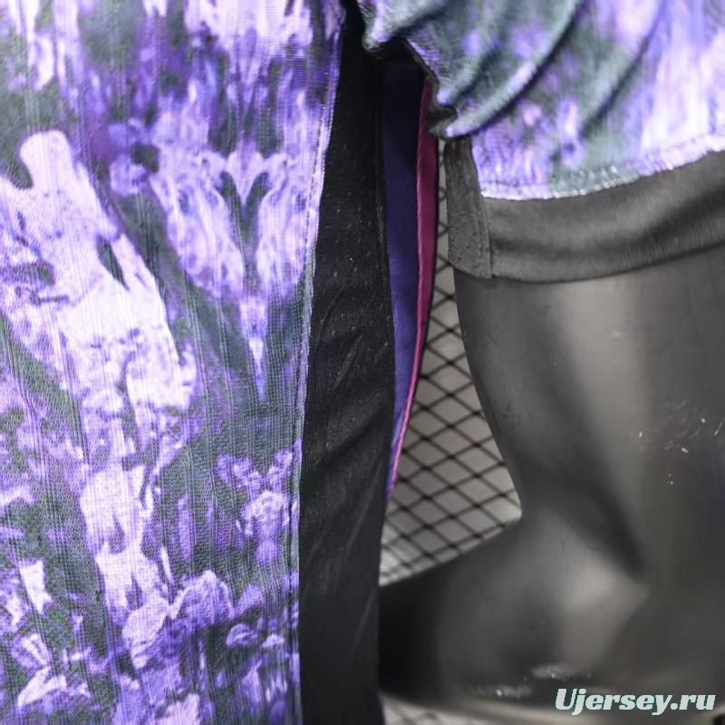 Player Version 25/26 FC Barcelona Purple with Marble Design Jersey