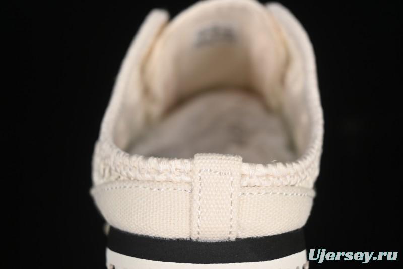 Onitsuka Tiger Mexico 66 Sabot Slip-On Sneakers with Breathable Mesh Upper - 1183C123-103