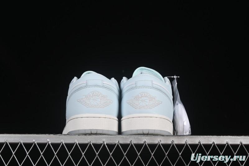 Nike Air Jordan 1 Low AJ1 Mint Blue Low-Top Casual Lifestyle Sneakers - HJ5999-400