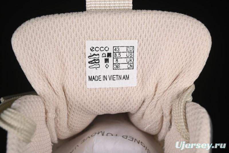 ECCO Chunky Sole Waffle Retro Running Shoes - 63093901002