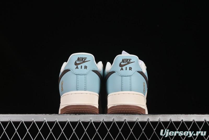 Nike Air Force 1 '07 Low LV Collaboration Summer Blue Casual Sneakers - JJ2508-702