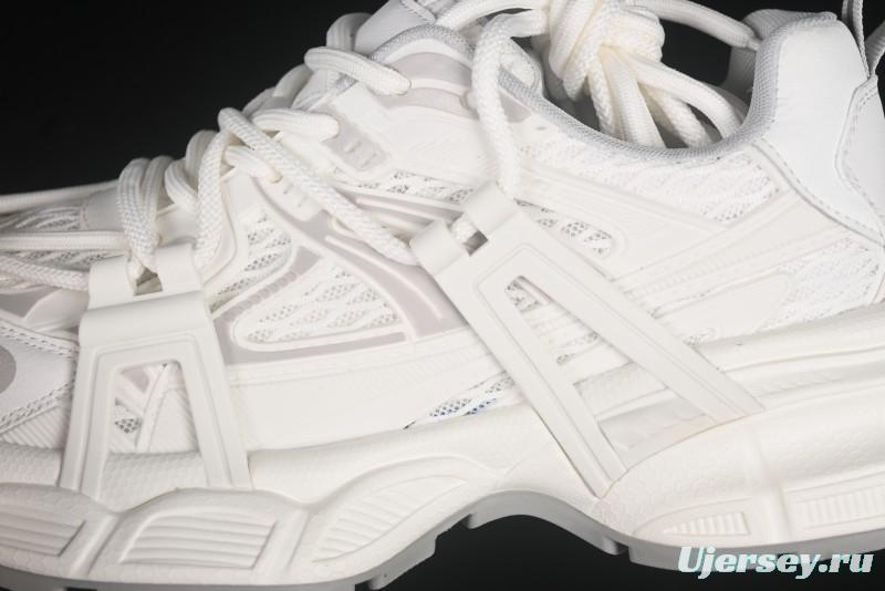 GG-CC Chunky Low Casual Fashion Sports Platform Sneakers Series 5515 Off White