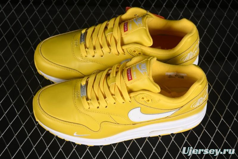 Nike Air Max 1 Retro Running Shoes with Half-Sole Air Cushion - HF8813-700