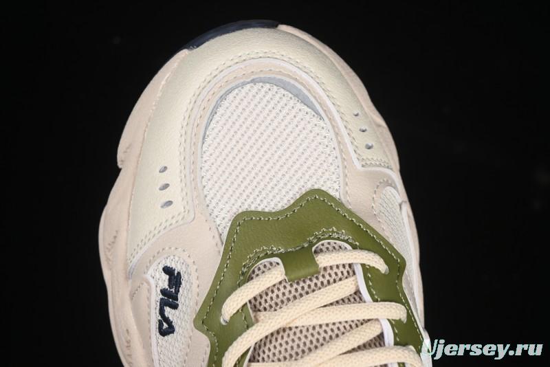Fila Fusion Fern 2.0 Retro Chunky Sneakers with 3CM Heightening Sole - F12M511101FMC