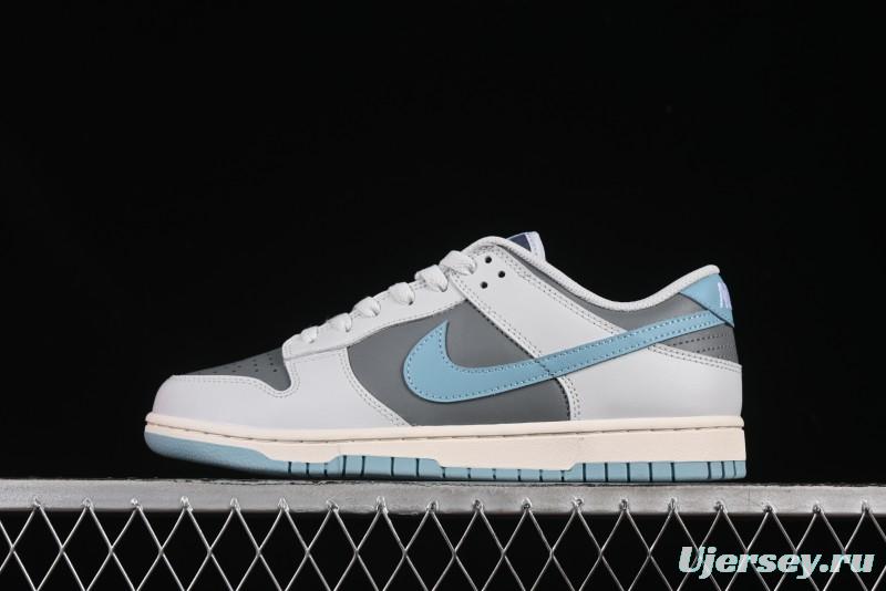 Nike SB Dunk Low Blue Grey Low-Top Casual Skate Shoes - HF5441-001