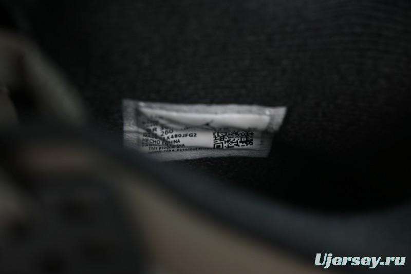 Nike Air Jordan 4 Retro Sneakers in Cave Stone Brown Suede with Black Mesh - FV5029-200