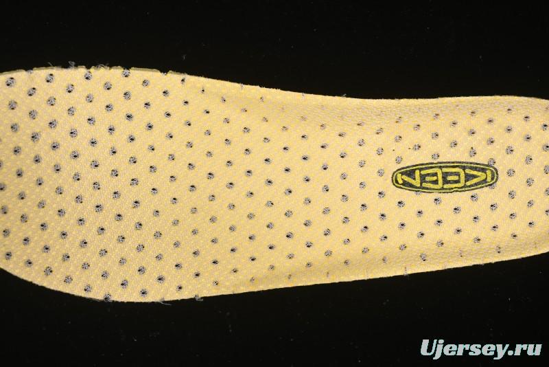 Keen Uneek Flat-M Woven Elastic Strap Outdoor Water Sports Sandals - 1014097 RED