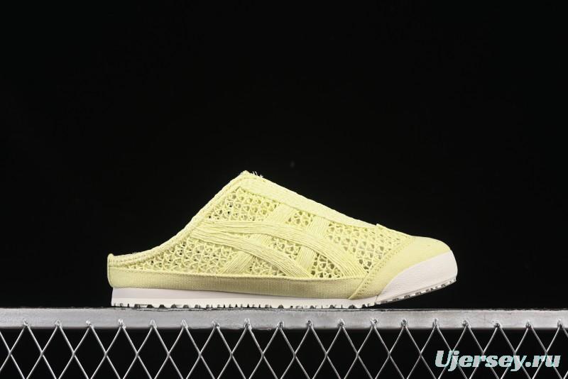 Onitsuka Tiger Mexico 66 Sabot Slip-On Sneakers with Breathable Mesh Upper - 1183A707-750