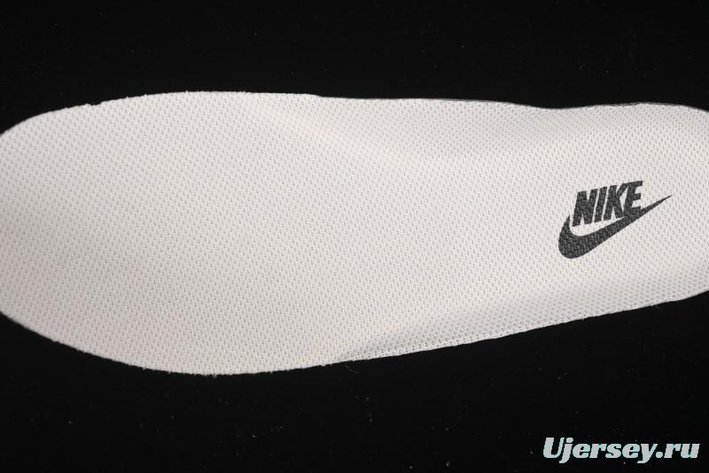 Nike Air Force 1 '07 Low Stussy Collaboration Black Green Swoosh Casual Sneakers - XS1958-572