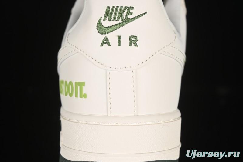 Nike Air Force 1'07 Low Just Do It Casual Sneakers with Full-Length Air Cushion - DF0188-056