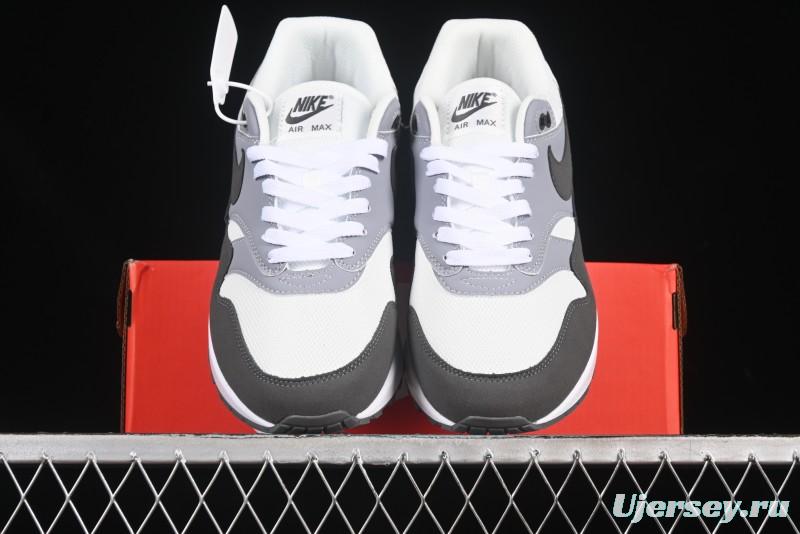 Nike Air Max 1 Retro Running Shoes with Half-Sole Air Cushion - HM9936-001