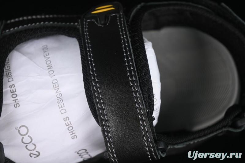 ECCO Off Trail Series Sport Leisure Sandals with Adjustable Hook-and-Loop Strap - 63251701001