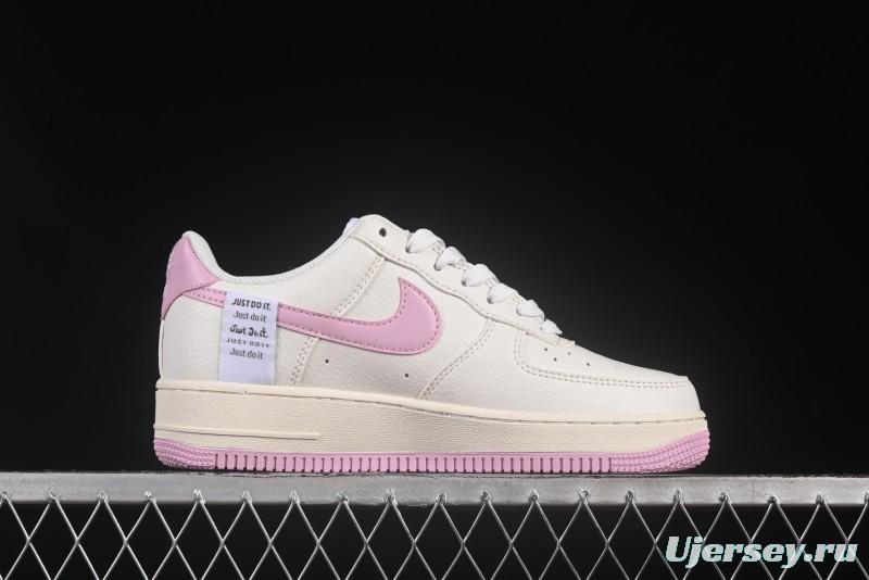 Nike Air Force 1'07 Low Custom Casual Sneakers with Full-Length Air Cushion - DD8959-100