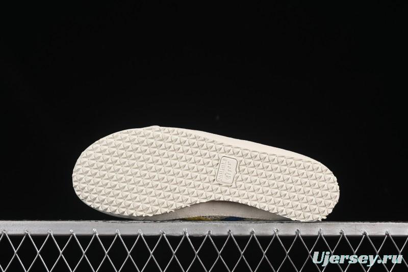 Onitsuka Tiger Mexico 66 Sabot Slip-On Shoes with Breathable Mesh Upper - 1183C123-104