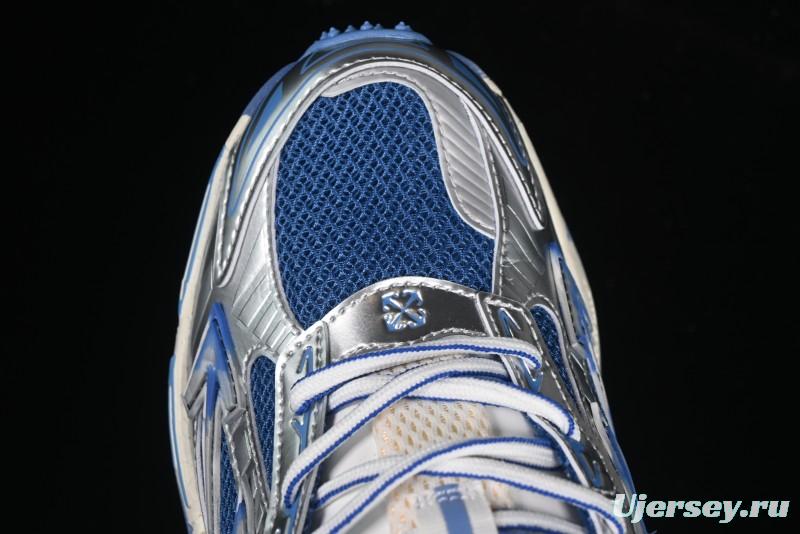 Off-White Be Right Tie-Dye Blue Low-Top Lifestyle Casual Shoes - X.E5