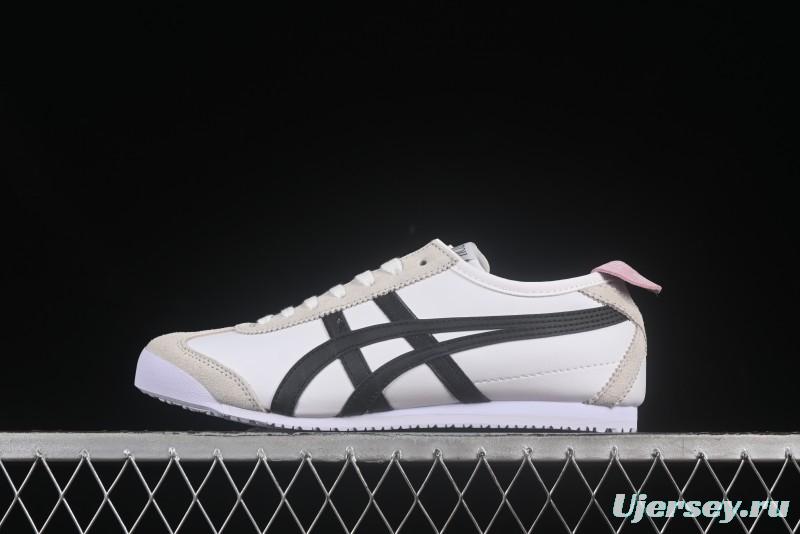 Onitsuka Tiger Mexico 66 Low-Top Leather Sneakers for Casual Running - 1183C380-100