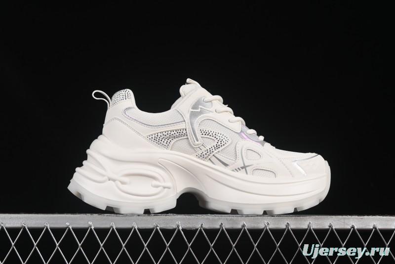 GG-CC 25ss New Platform Chunky Sneakers with 7CM Height Increase - 668-2