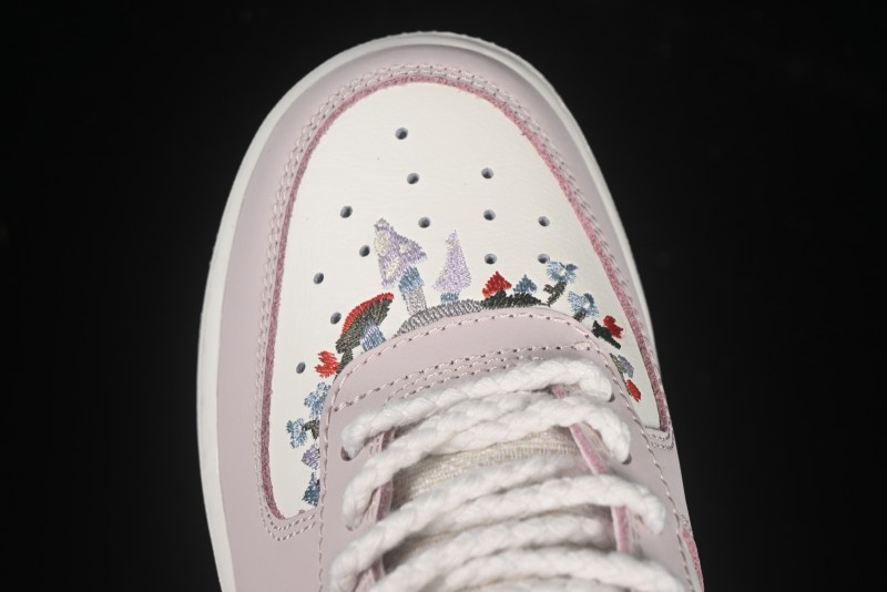 Nike Air Force 1'07 Low Casual Sneakers with Full-Length Air Cushion - IB8874-111