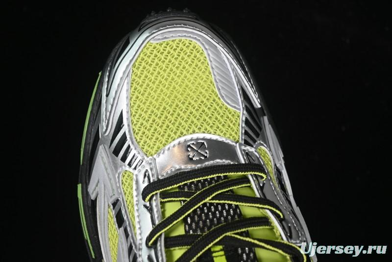 Off-White Be Right White Green Low-Top Lifestyle Casual Shoes - X.E5