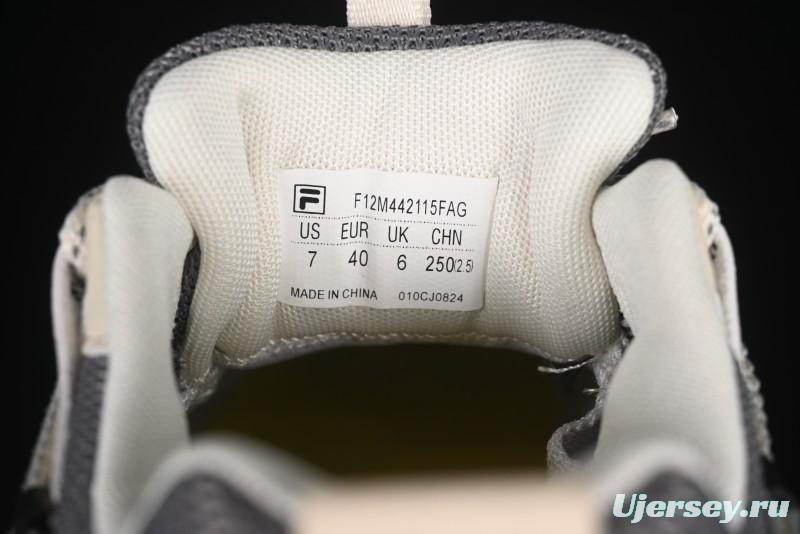 Fila Heritage Fluid Cat Paw 5.0 Retro Dad Shoes with Lace-Up Design - F12M442115FAG