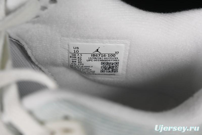 Nike Air Jordan 4 Retro Denim "Worn Blue" Sneakers with Distressed Wash Finish - IB6716-100