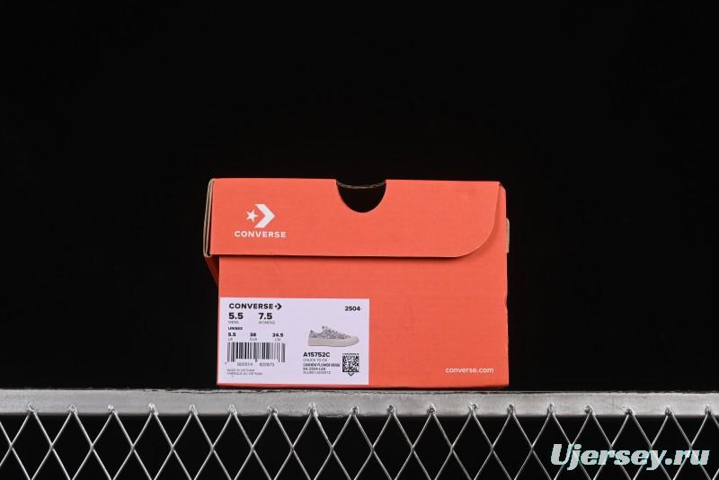 Converse Chuck 1970s Low Top Casual Sneakers with Paisley Pattern - A15752C