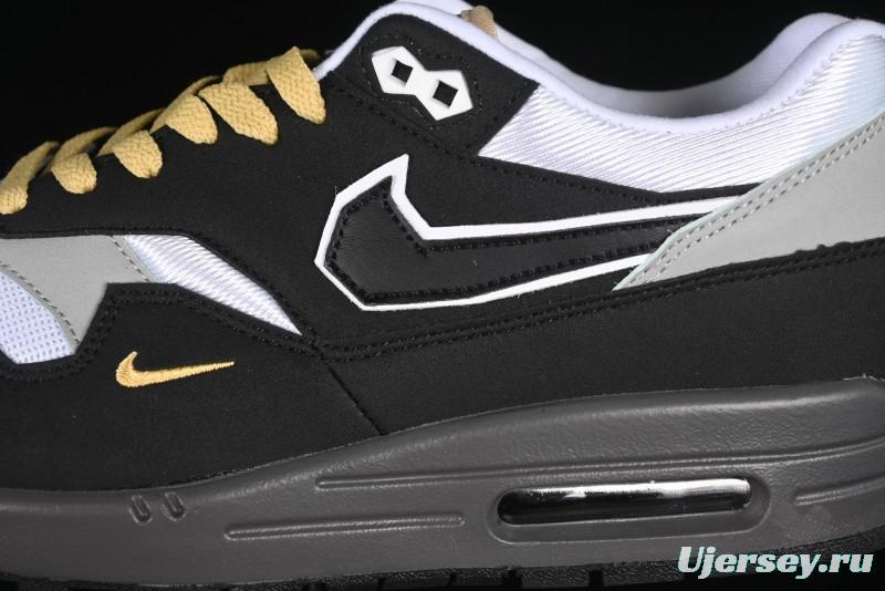 Nike Air Max 1 Retro Running Shoes with Half-Sole Air Cushion - IB9898-001