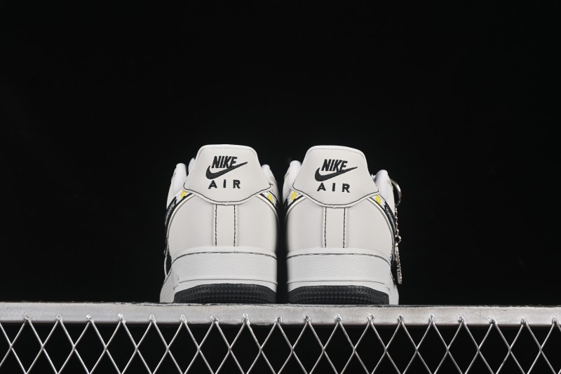 Nike Air Force 1'07 Low GD Collaboration Chrysanthemum Swoosh Casual Sneakers - DF0188-055