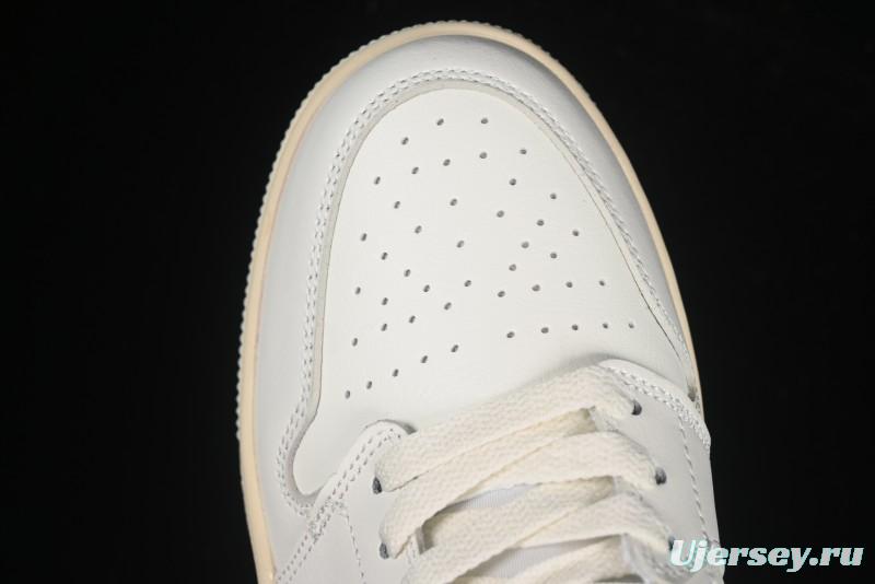 Nike Air Jordan 1 Low AJ1 White Mint Green Low-Top Casual Lifestyle Sneakers - DC0774-134