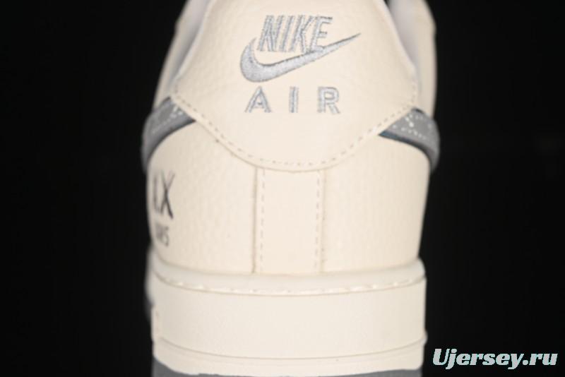 Nike Air Force 1'07 Low Kaws Collaboration Beige Grey Casual Sneakers - KK1988-078