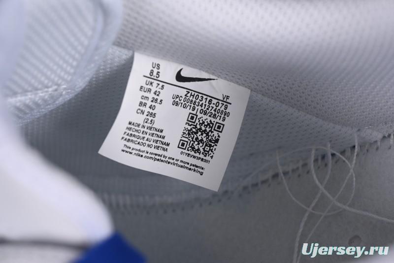 Nike Air Force 1'07 Low Blue Planet Casual Sneakers with Full-Length Air Cushion - ZH0316-079