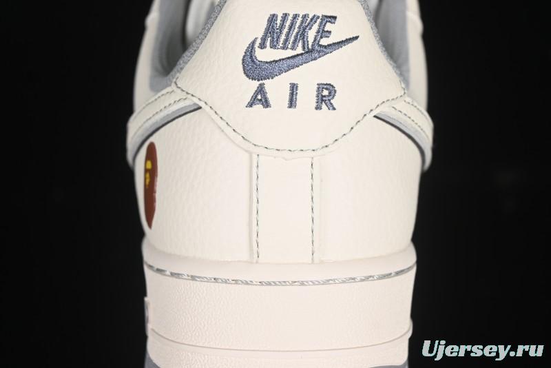 Nike Air Force 1 '07 Low BAPE Collaboration Beige Starry Sky Casual Sneakers - HH7518-065