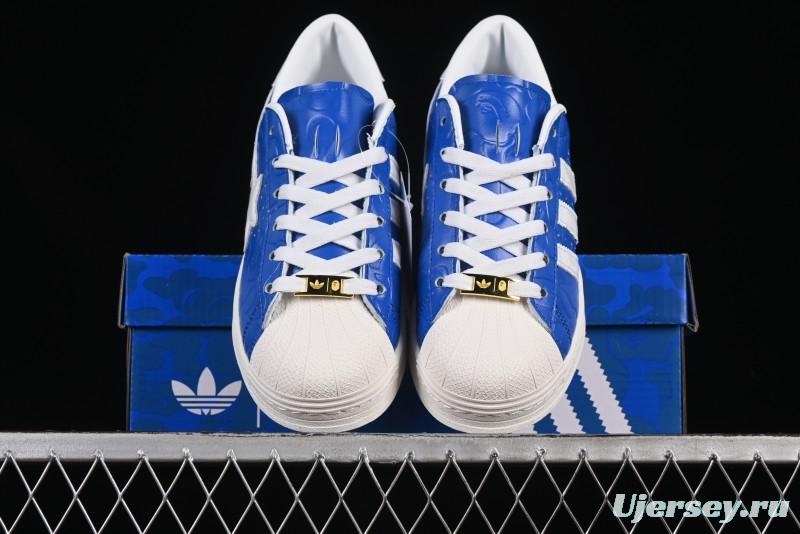 Adidas Bape Superstar JR2702 Shell Toe Casual Sneakers - JR2702