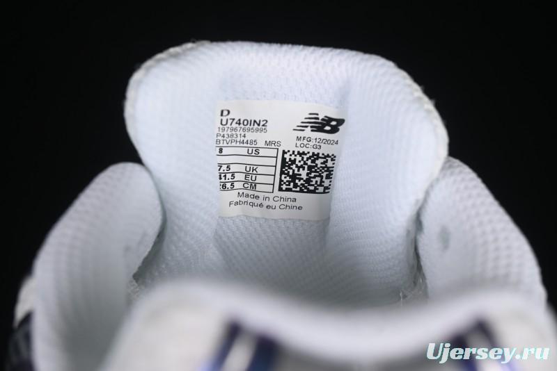 New Balance 740 Series Retro Dad Style Casual Sports Running Shoes - U740CG2